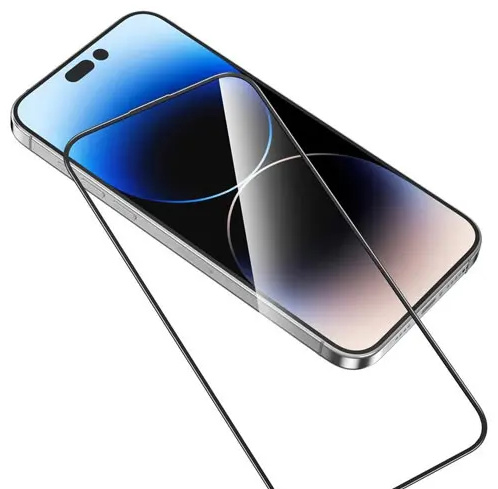 گلس دور سلیکیونی گرین لاین آیفون Green Lion 3D Silicone Plus High Definition For Iphone 14 Plus/13 Pro Max (E)