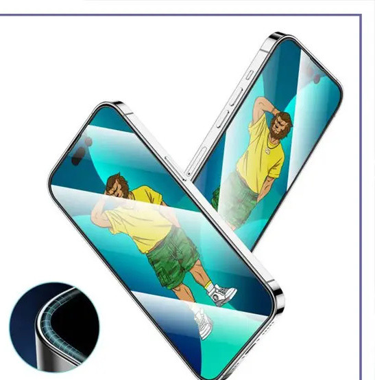 گلس دور سلیکیونی گرین لاین آیفون Green Lion 3D Silicone Plus High Definition For Iphone 14 Pro (E)