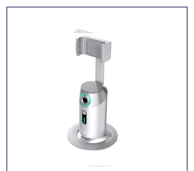گیمبال هوشمند با تشخیص چهره رومیزی پرودو Porodo Gimbal with AI Face tracking (E)