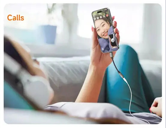 تبدیل لایتنینگ به جک 3.5 میلی متری مک دودو Mcdodo Lightning To DC3.5MM Female Digital Audio Cable CA-501 (E)