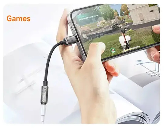 تبدیل لایتنینگ به جک 3.5 میلی متری مک دودو Mcdodo Lightning To DC3.5MM Female Digital Audio Cable CA-501 (E)