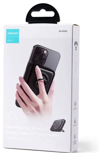 پاوربانک مگنتی وایرلس 10000 جویروم Joyroom Mini Magnetic Wireless Power Bank JR-W050 (E)