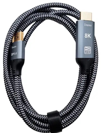 کابل دیسپلی به اچ دی ام ای 2 متر کوتسی Coteci Dp To Hdmi HD 8K Cable 87406 (E)