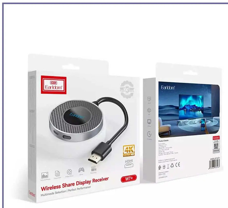 دانگل اچ دی ام آی ارلدام Earldom ET-W7+4K wireless HDMI device (E)