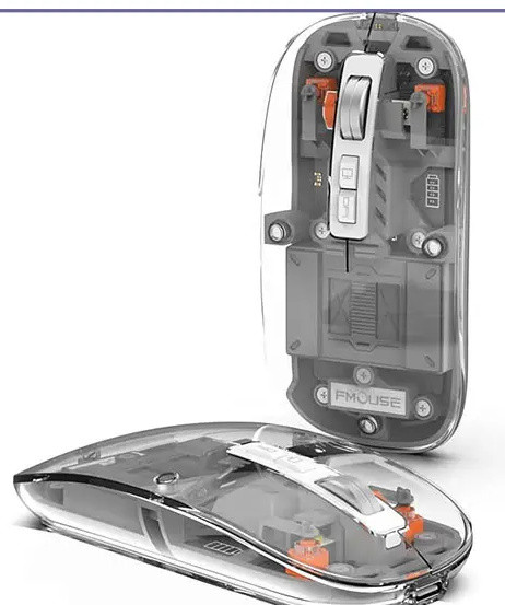 موس بیسیم 3 حالته کوتسی Coteci Magic Crystal II Three Mode Mouse 84015 (E)