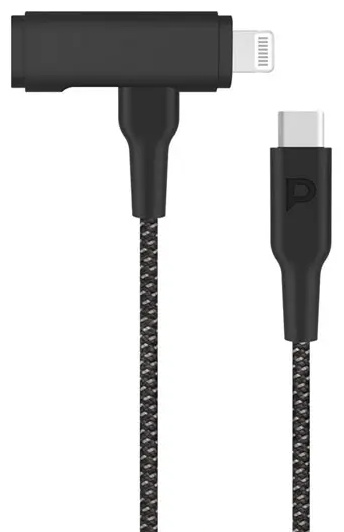 کابل دو سر 60 واتی پاورولوژی Powerology Braided Data Cable PCAB007BK (E)