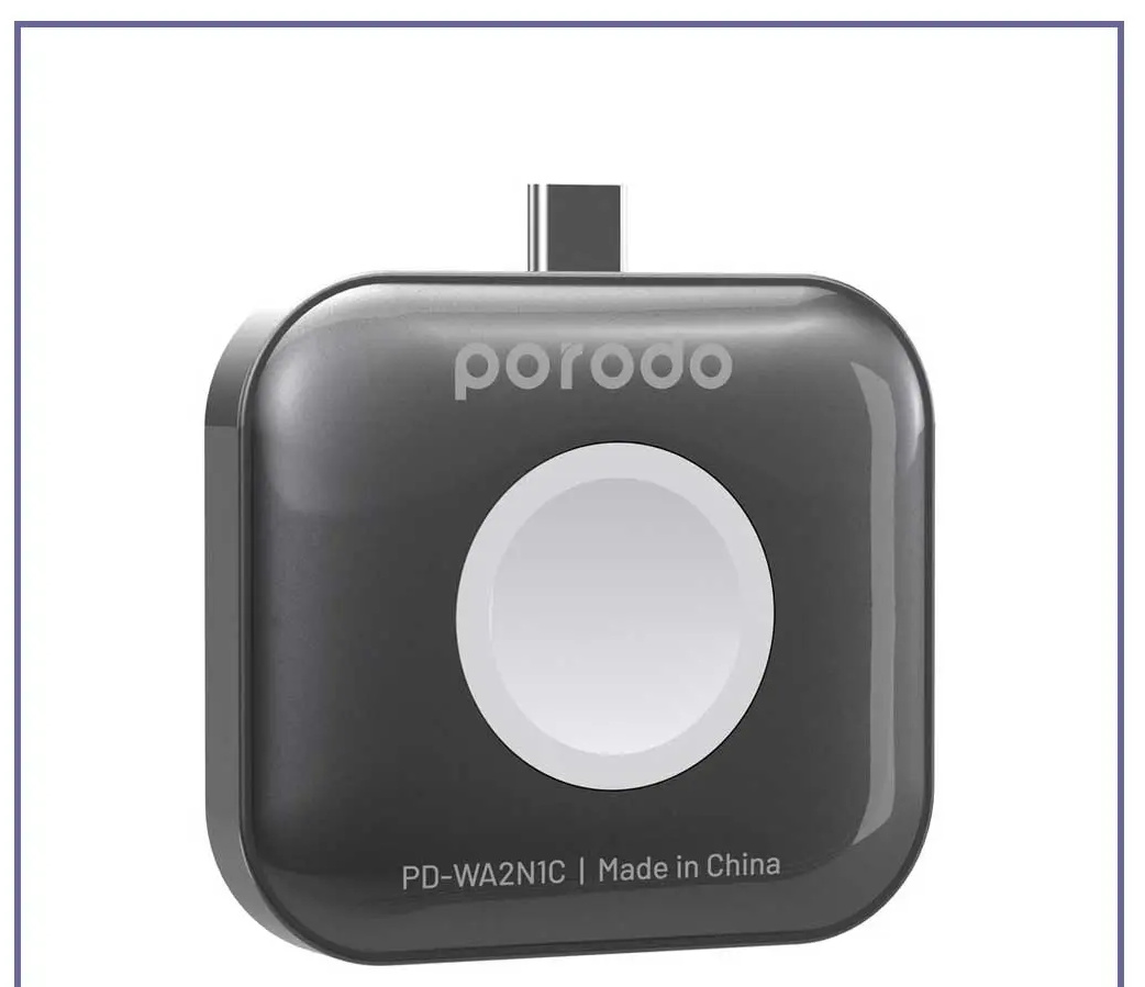 شارژر اپل واچ و ایرپاد پرودو Porodo 2in1 Apple Watch and Airpod Charger PD-WA2N1C (E)