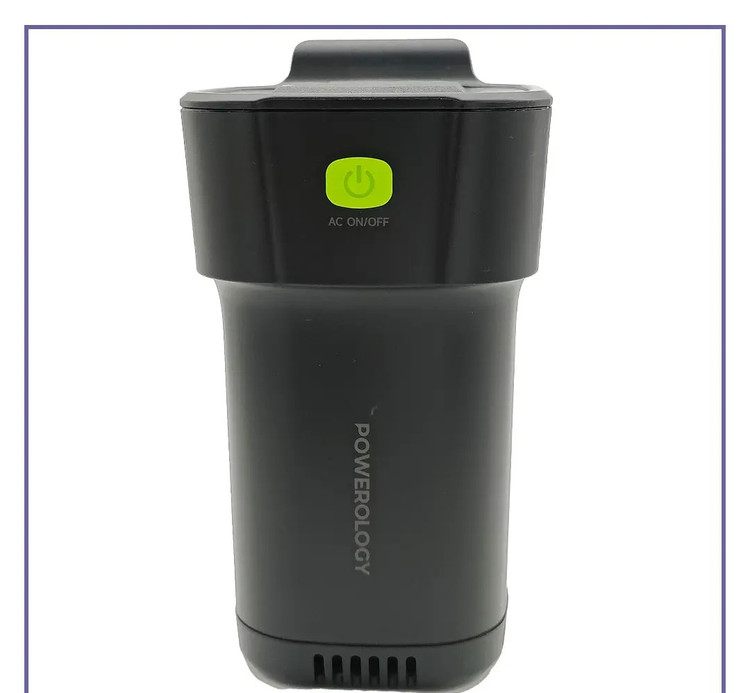 اینورتر 150 وات پاورولوژی POWEROLOGY 150W CUP HOLDER POWER INVERTER P150INVBK (E)