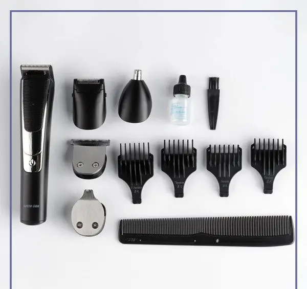 ست 5 کاره اصلاح گرین لاین Green Lion 5in1 Grooming Set GN5N1GROMSTBK (E)