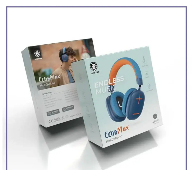 هدست بیسیم گرین لاین Green lion Echo Max headphones GNECOMAXHPBK (E)
