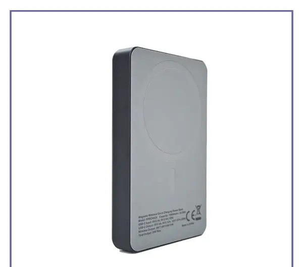 پاوربانک مگ سیف 10000 پاورولوژی Powerology Magsafe Aluminum Power Bank PPBCHA34 (E)