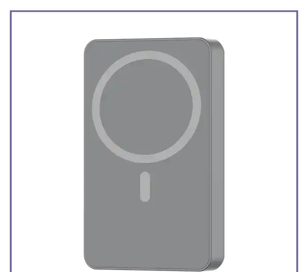 پاوربانک مگ سیف 10000 پاورولوژی Powerology Magsafe Aluminum Power Bank PPBCHA34 (E)