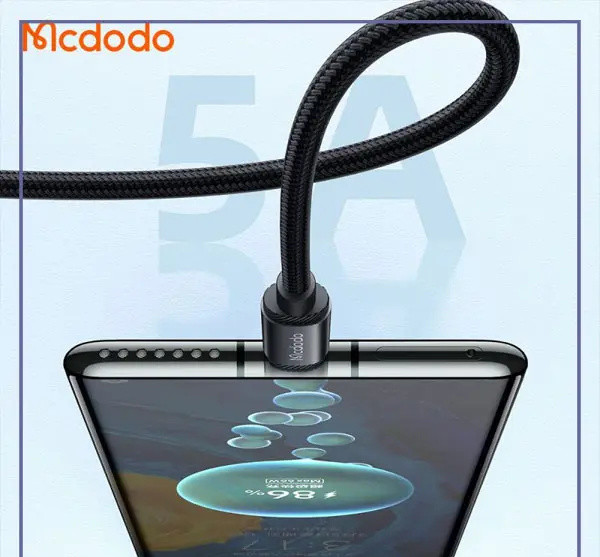 کابل تایپ سی به تایپ سی 240 وات مک دودو Mcdodo Type-C To Type-C Dat Cable CA-3680 (E)