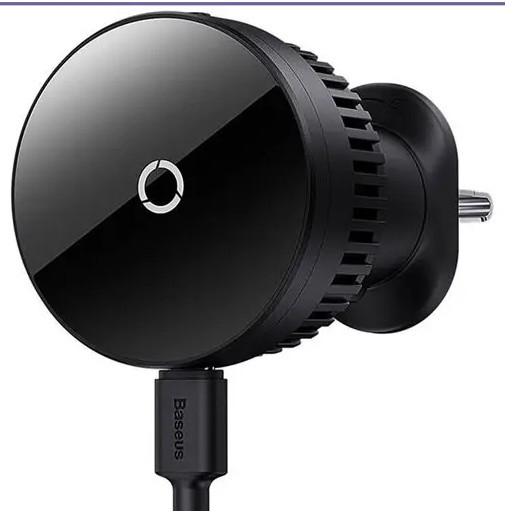 هولدر دریچه کولری مگنتی و شارژر وایرلس بیسوس Baseus MagPro Series Magnetic Wireless Charging Car Charger C40164100121 (E)