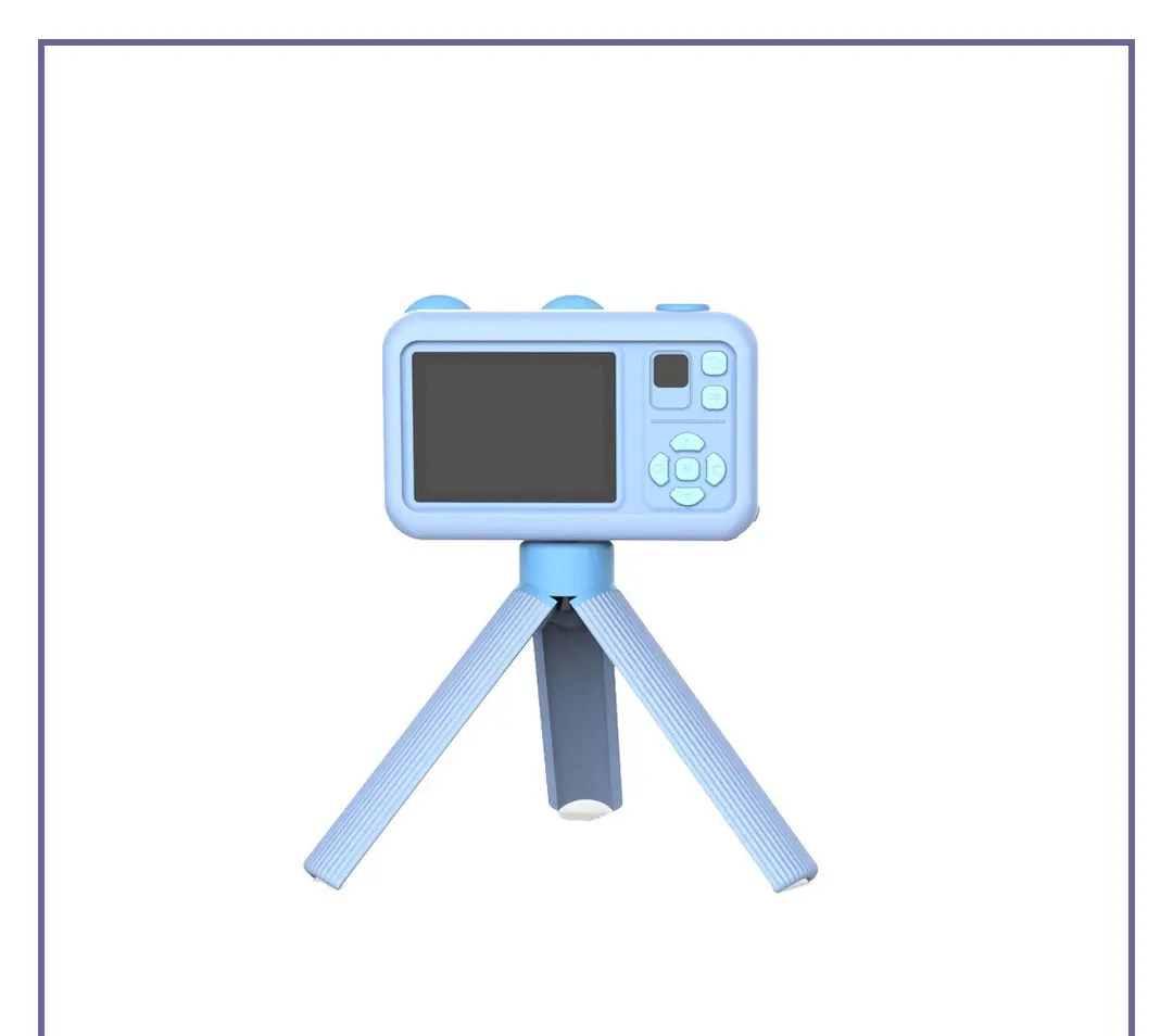 دوربین دیجیتال مخصوص کودکان پرودو Porodo Kids Digital Camera with Tripod Stand 26MP (E)
