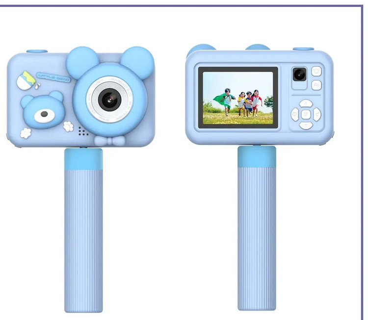 دوربین دیجیتال مخصوص کودکان پرودو Porodo Kids Digital Camera with Tripod Stand 26MP (E)
