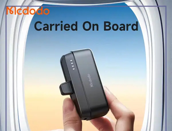 پاوربانک با سوکت لایتنینگ 5000 مک دودو Mcdodo Portable 20W Power Bank MC-628 (E)
