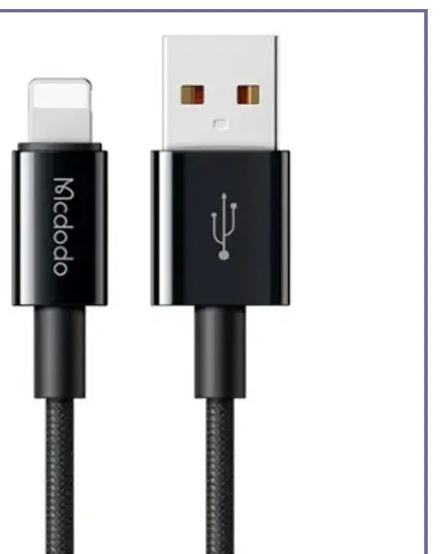 کابل لایتنینگ 1.2 متر مک دودو Mcdodo Lightning Data Cable CA-2751 (E)