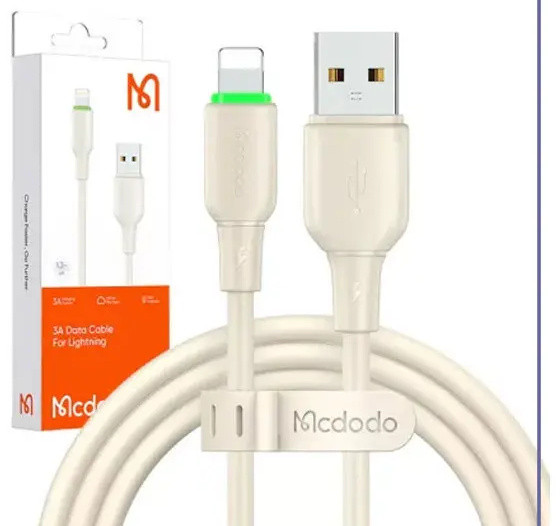 کابل لایتنینگ 1.2 متر مک دودو Mcdodo 3A Lightning Data Cable CA-4740 (E)