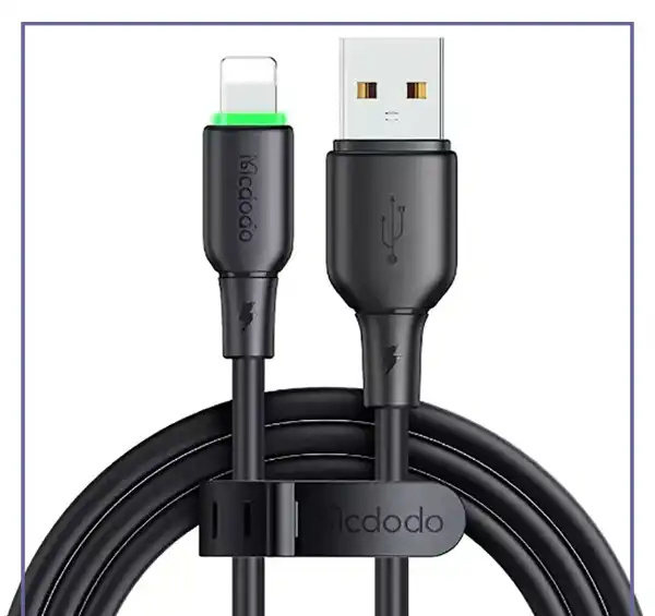 کابل لایتنینگ 1.2 متر مک دودو Mcdodo 3A Lightning Data Cable CA-4740 (E)
