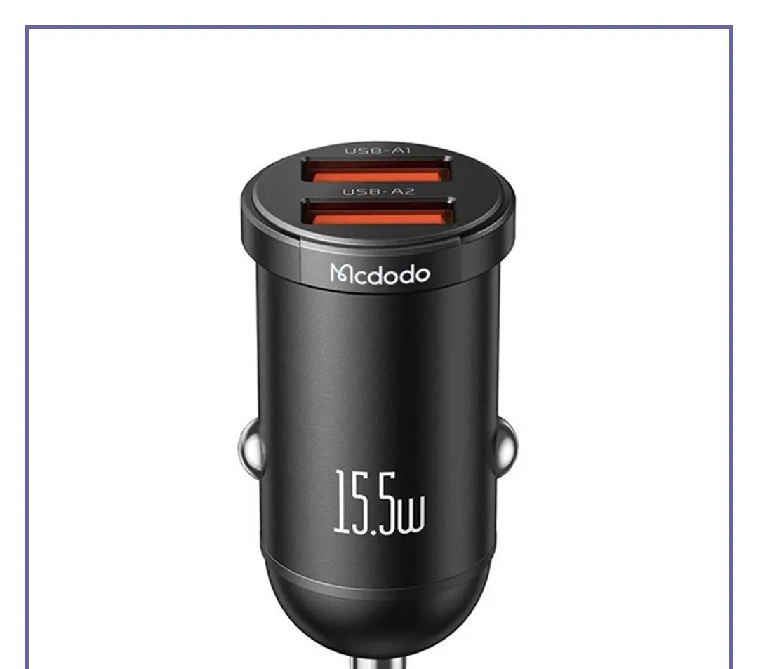 شارژر فندکی فست شارژ مک دودو Mcdodo CC-295 3.1A 15.5W (E)