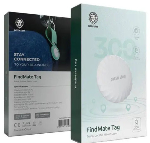 تگ ردیاب فایندمیت گرین لاین Green Lion FindMate Tag GNF1NGMTAGWH (E)