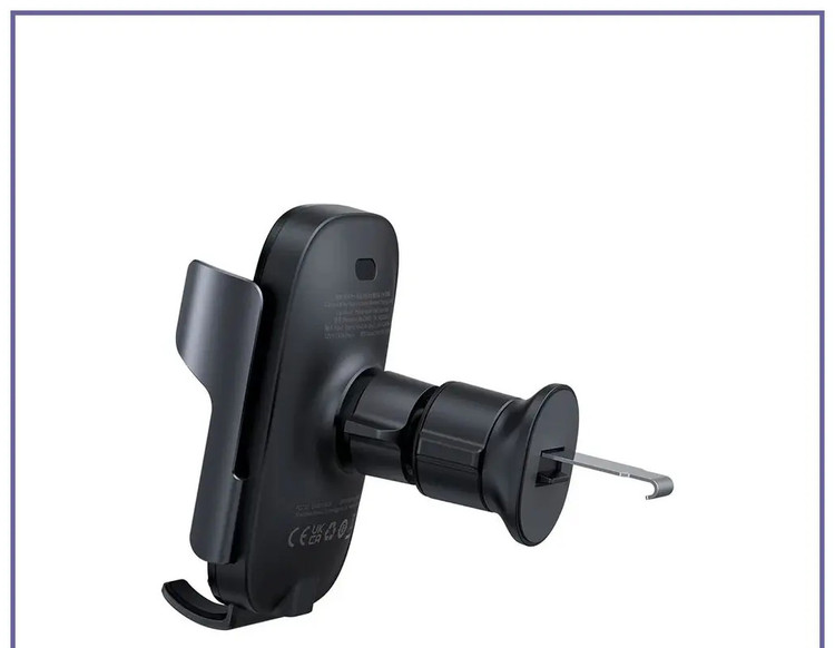 پایه نگهدارنده و شارژر بی سیم بیسوس Baseus Wireless Charging Car Holder C40357000111 (E)