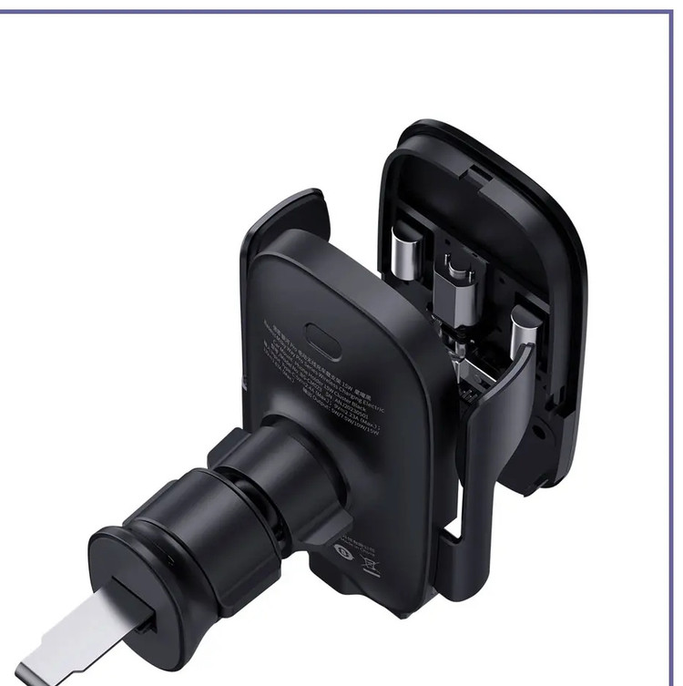 پایه نگهدارنده و شارژر بی سیم بیسوس Baseus Wireless Charging Car Holder C40357000111 (E)