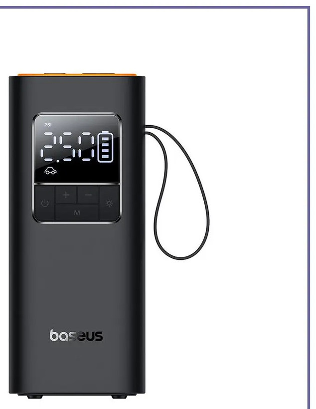 پمپ باد قابل حمل شارژی بیسوس Baseus SuperMini Pro Series Wireless Car Inflator BS-CG016 (E)