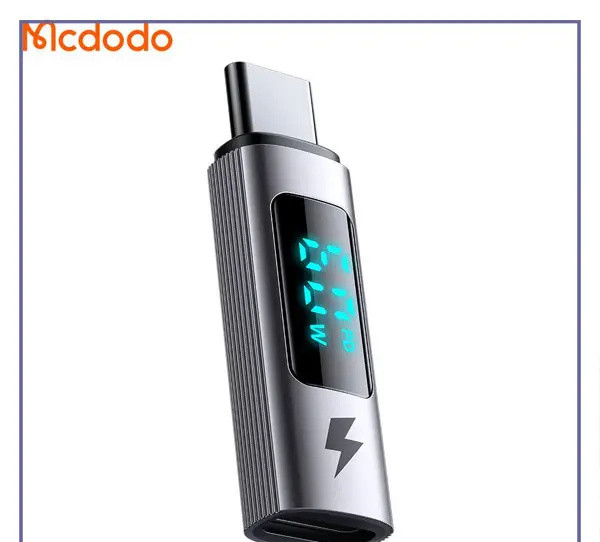 تبدیل لایتنینگ به تایپ سی با نمایشگر دیجیتال مک دودو Mcdodo Lightning To Type-C Adapter OT-5990 (E)