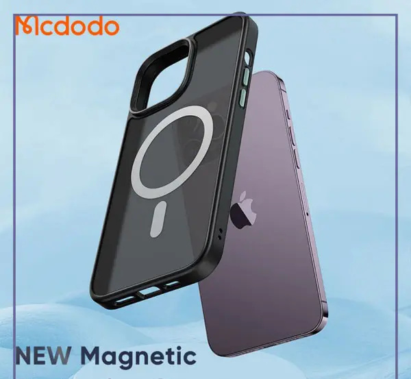قاب محافظ نیمه شفاف مگ سيف مک دودو Mcdodo Iphone 14 Pro Protective Case With Magnetic Structure PC-309 (E)