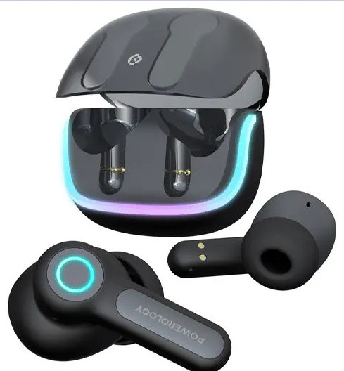 هندزفری بلوتوث پاورولوژی Powerology Quad Mic ENC TWS Earphone PWLAU005 (E)