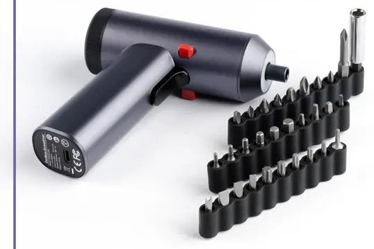 ست پیچ گوشتی شارژی 30 عددی پاورلولوژِی Powerology Electric Screwdriver Gun P30IN1CSS (E)