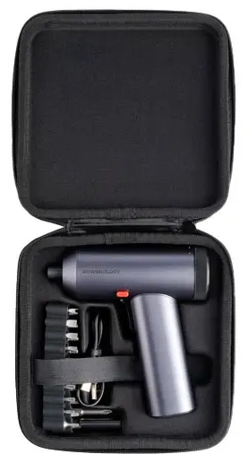 ست پیچ گوشتی شارژی 30 عددی پاورلولوژِی Powerology Electric Screwdriver Gun P30IN1CSS (E)