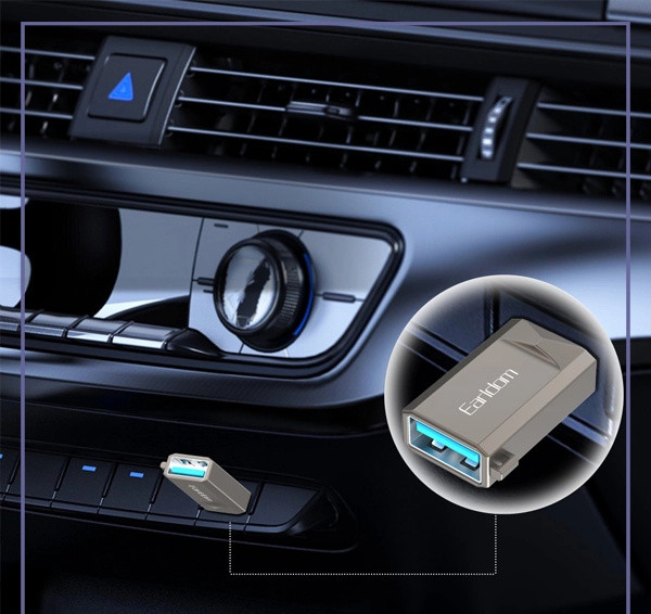 مبدل تبدیل OTG تایپ سی الردام Earldom usb to type-c OT88c (E)