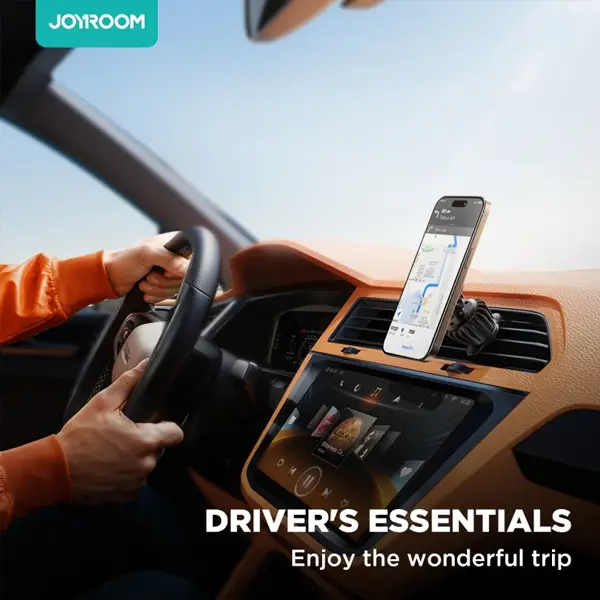هولدر مگنتی دریچه کولری جویروم Joyroom Magnetic Car Phone Mount JR-ZS406 (E)