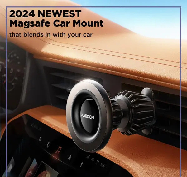 هولدر مگنتی دریچه کولری جویروم Joyroom Magnetic Car Phone Mount JR-ZS406 (E)