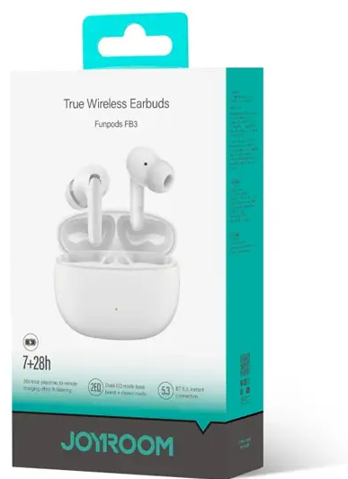 هندرفری بلوتوث جویروم JOYROOM True Wireless Earbuds Funpods JR-FB3 (E)