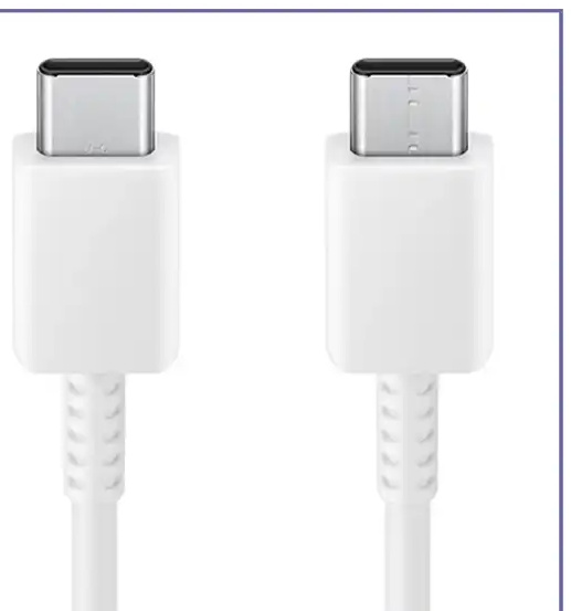 کابل 45 وات 1.8 متر اصلی سامسونگ Samsung USB-C to USB-C 5A CABLE EP-DX510 (E)