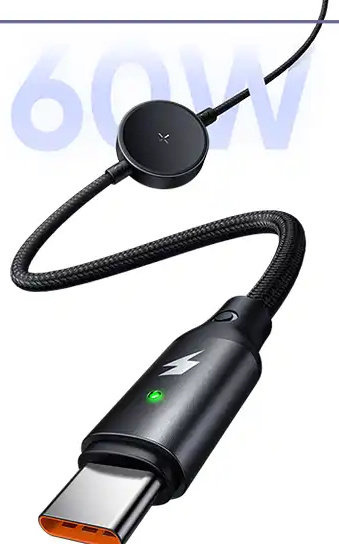 کابل شارژ تایپ سی به تایپ سی و سامسونگ واچ مک دودو Mcdodo 2in1 Phone & Samsung Watch Cable CA-4170 (E)