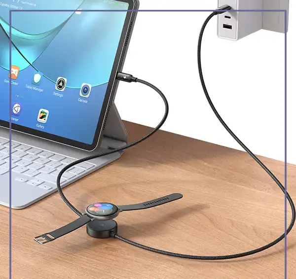 کابل شارژ تایپ سی به تایپ سی و سامسونگ واچ مک دودو Mcdodo 2in1 Phone & Samsung Watch Cable CA-4170 (E)