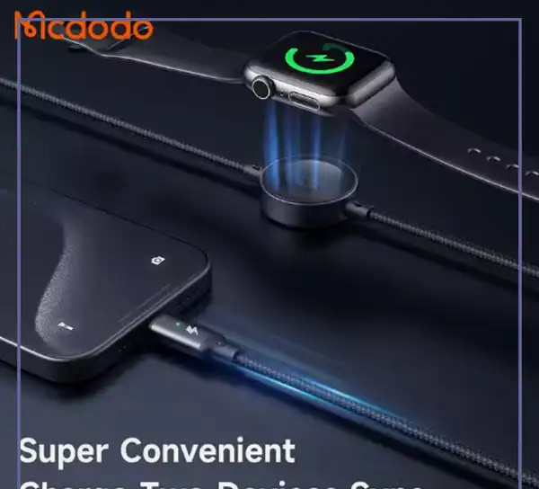 کابل شارژ تایپ سی به تایپ سی و اپل واچ مک دودو Mcdodo 2in1 Iphone & Apple Watch Cable CA-2580 (E)
