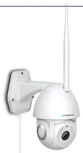 دوربین نظارتی هوشمند 360 درجه پاورولوژی Powerology WiFi Smart Outdoor Camera 360 PSOWC360WH (E)