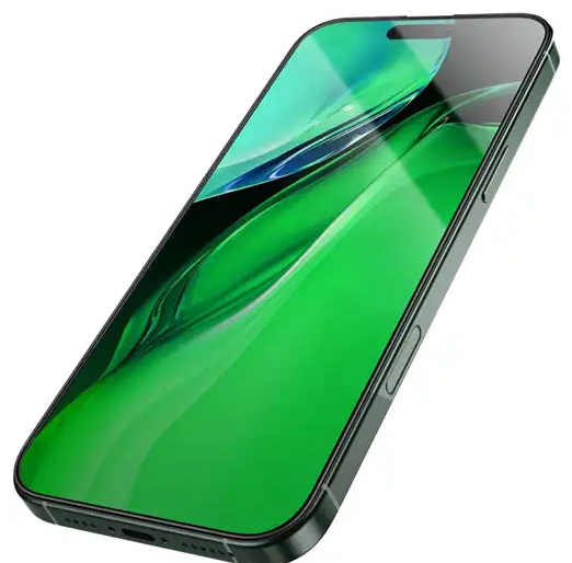گلس دور سلیکیونی گرین لاین آیفون Green Lion 3D Silicone Plus High Definition For Iphone 16 PRO (E)