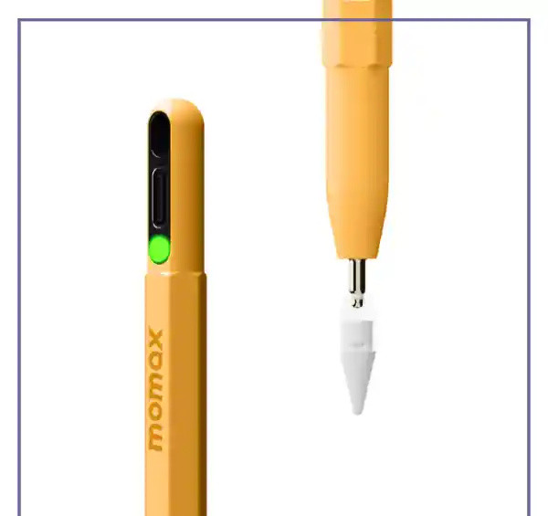 قلم هوشمند مخصوص آیپد مومکس Momax Pen Mag.Link Pop Magnetic Active Stylus (E)