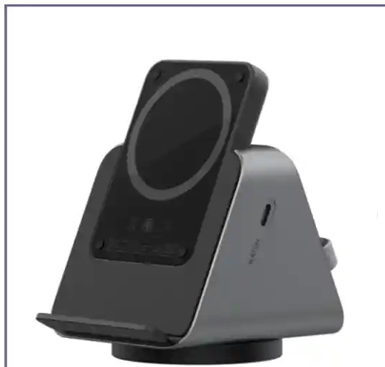 شارژر وایرلس و پاور بانک 5000 سه کاره لولو Levelo TERRA Wireless Charging with Portable Power Bank (E)