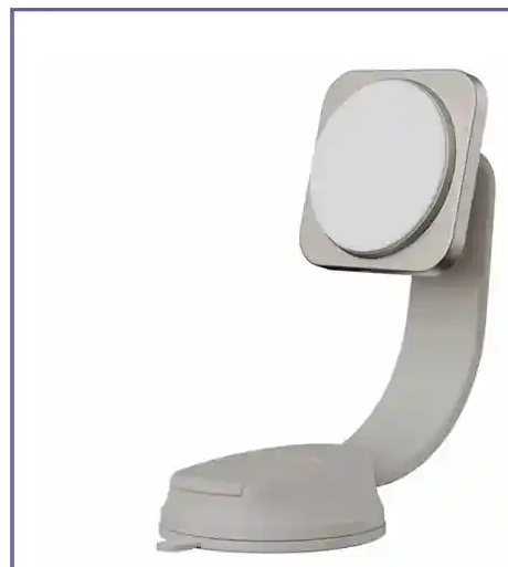 هولدر مگنتی و شارژر وایرلس مومکس Momax Q2. Mag Mount 15W MagSafe Wireless Charger CM32L (E)