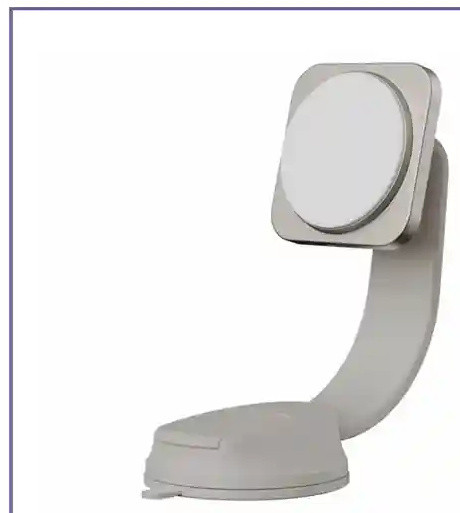 هولدر مگنتی و شارژر وایرلس مومکس Momax Q2. Mag Mount 15W MagSafe Wireless Charger CM32L (E)