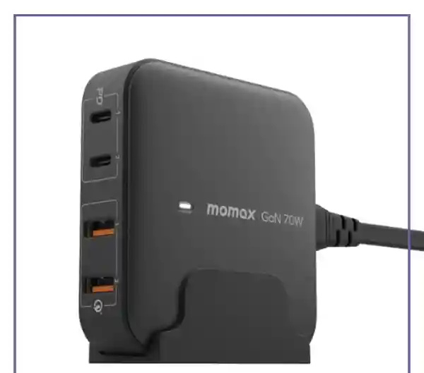 شارژر رو میزی 4 پورت مومکس OnePlug 4-Ports Desktop GaN Charger 100W (E)
