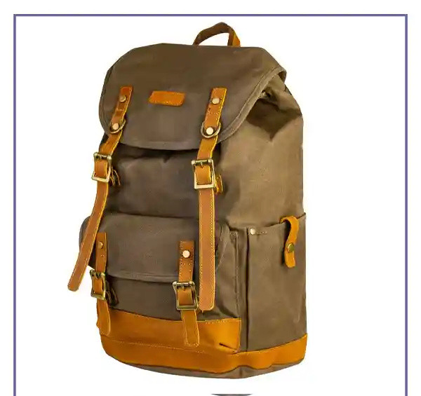 کوله پشتی برزنتی کوتسی COTEeCI Vintage Canvas Shoulder bag 14101 (E)